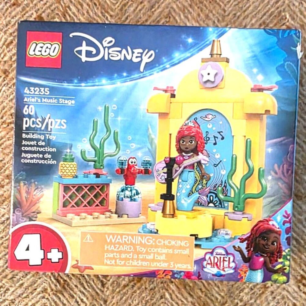LEGO Disney Ariel's Music Stage (43235) Building Set – New in Box
